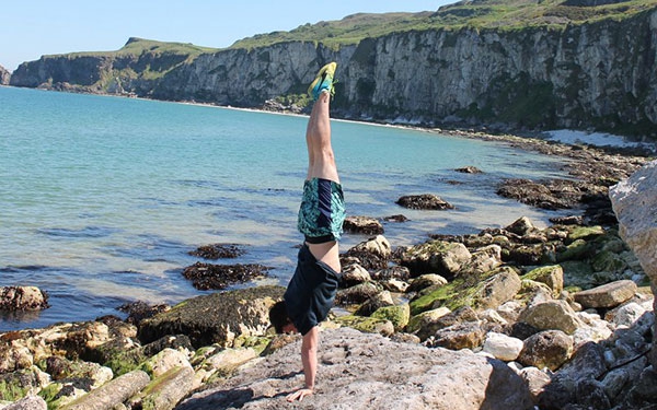photo of Jamie Corona, acrobatics coach at NECCA