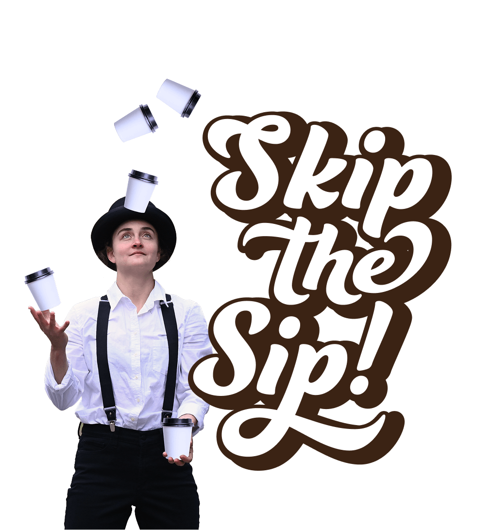juggling coffee cups image